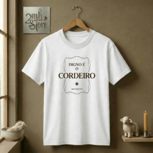 Camiseta Digno é o Cordeiro | Apocalipse 5:12